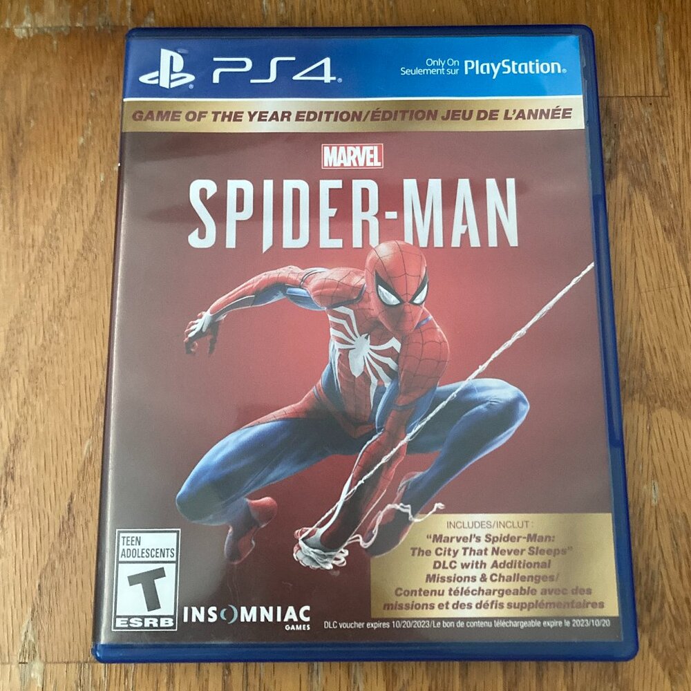 Marvel Spider-Man PS4 Game of the Year Edition